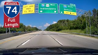 Interstate 74 Full Length Drive: Cincinnati to Davenport, Iowa