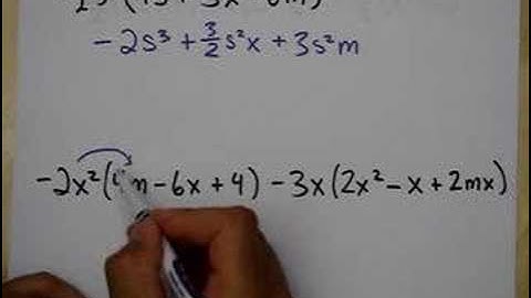 4-5 Multiplying a Polynomial by a Monomial