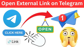 Telegram link not open problem | How to open links in telegram | Open external link in telegram