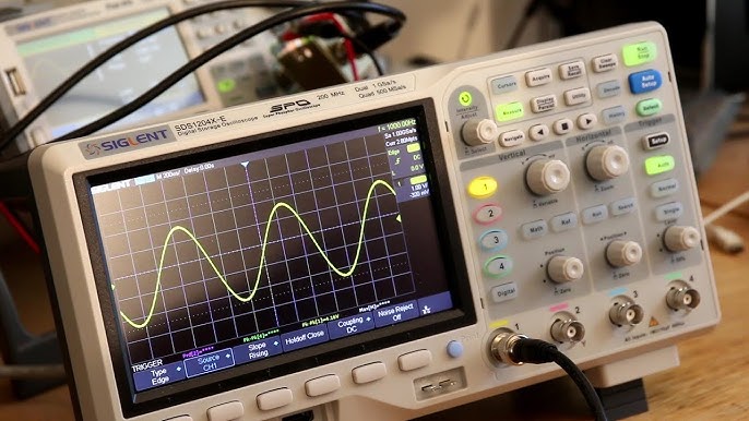 Siglent SDS1202X-E : Análisis del mejor osciloscopio calidad-precio. - Lab.  Gluón