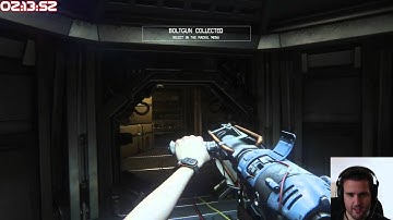 Alien Isolation NIGHTMARE mode no death SPEEDRUN [3h27m] (Part 5)