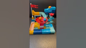 Satisfying Video 🟢 Marble Run Race Slide Building Blocks