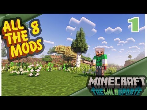ALL THE MODS 8 Начало Вводная серия minecraft 1.19.2  #atm8 #allthemods8 #moddedminecraft