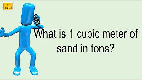 Wie viel kg 1m3 Sand?