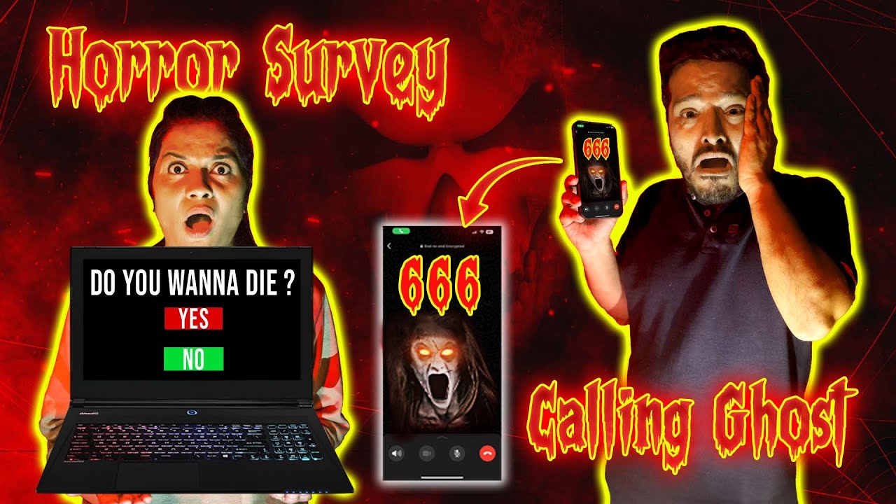 Video Calling A Real Ghost + Horror Survey Challenge | Hungry ...