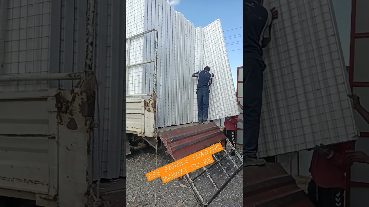 EPS PANELS for faster construction of your walling in Kenya. Mjenzi.co.ke delivered.