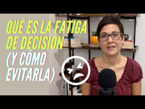 Video: Fatiga De Decisión: ¿verdad O Mito?