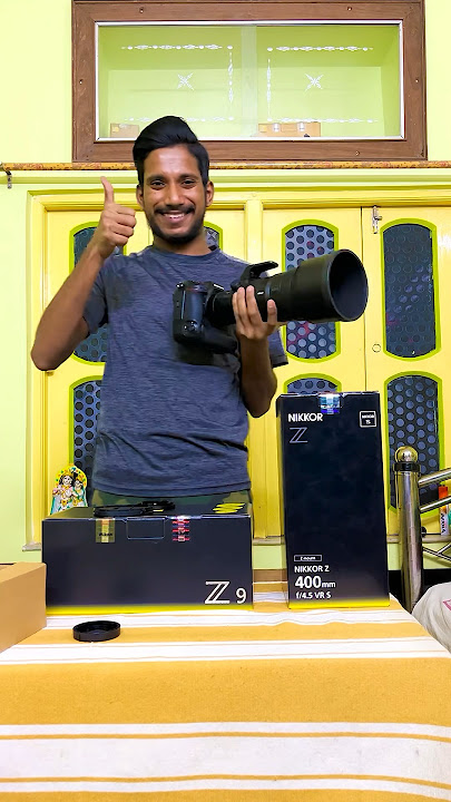 Unboxing and first impression                Nikon Z9 || Nikon 400mm f/4.5              #nikon #z9