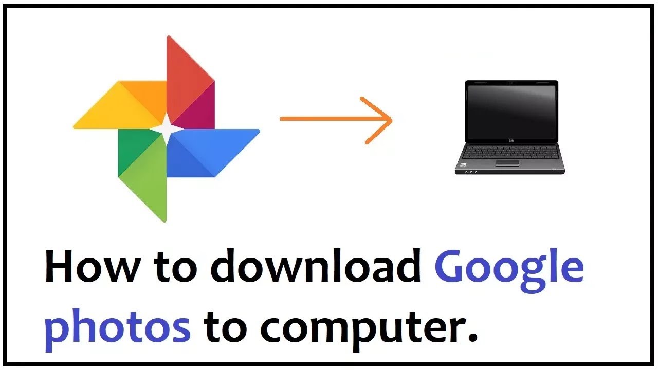 download from google photos to pc