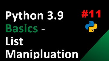 Python 3.9: List Manipulation