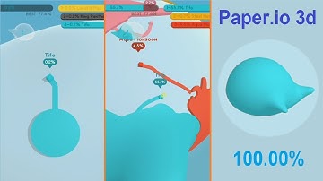 Paper.io 3d Map Control: 100.00%