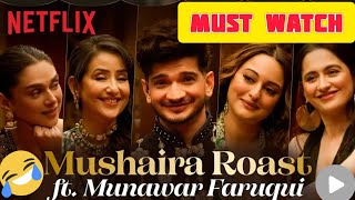 Heeramandi Mushaira Roast ft. Munawar Faruqui | Heeramandi Trailer | Netflix | Must Watch #trending