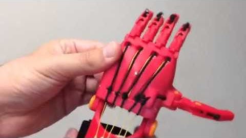 3D Printed e-NABLE Raptor Reloaded Hand