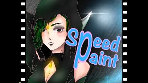 SpeedPaint - ( Ayumi in Reaper Sans cosplay ) - my OC Ayumi