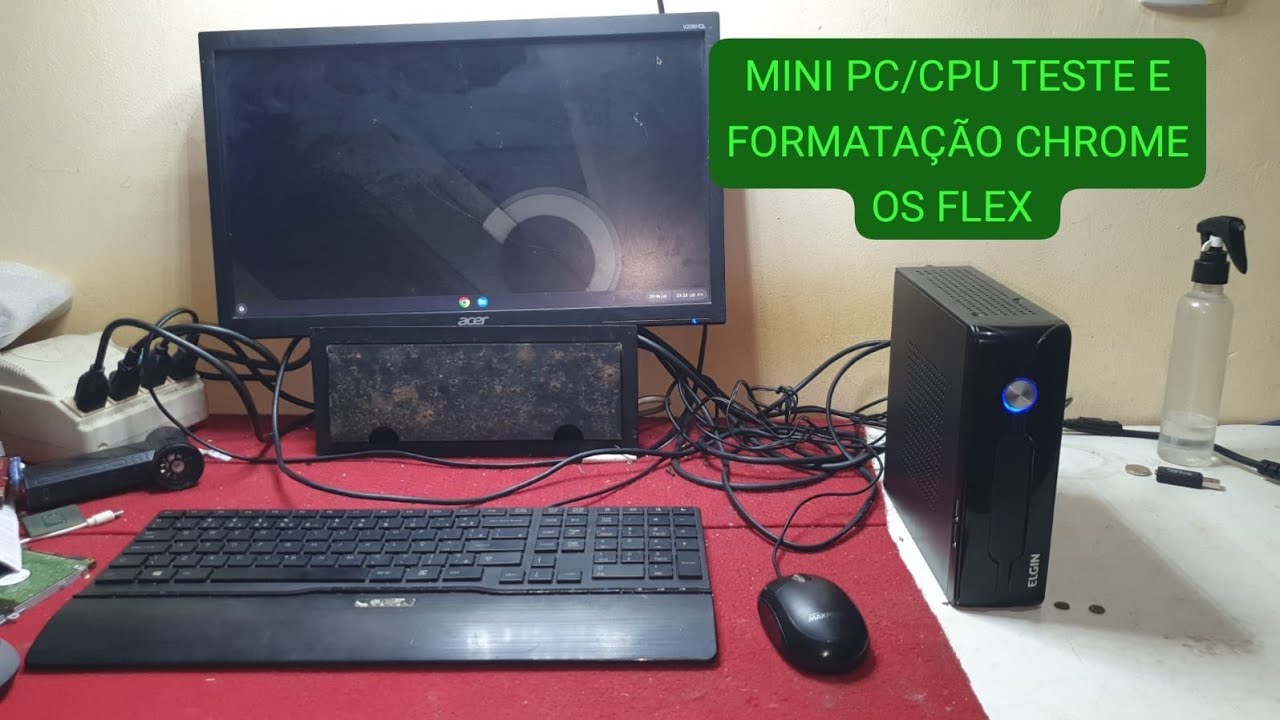 MINI PC/CPU TEST AND CHROME OS FLEX INSTALLATION - YouTube