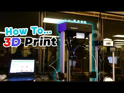 How to Use a 3D Printer! - IDEA Centre Demos