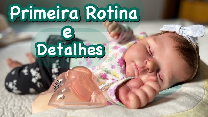 BEBÊ REBORN MENINA DE SILICONE RICCA REALISTA PODE DAR BANHO - Maternidade  Mundo Baby Reborn