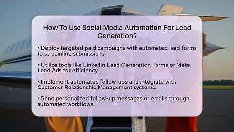 How To Use Social Media Automation For Lead Generation? - Everyday-Networking