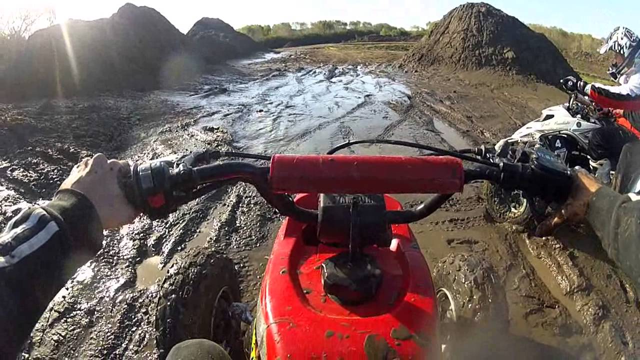 Yamaha Blaster con Go Pro Hero 2 en el Terraplen de Berisso. Parte 1