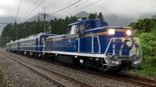 『DE10-1109(北斗星)＋14系客車・快速 DL大樹』2020/9/13(東武鉄道[東武鬼怒川線]・鬼怒川温泉駅)‬ #DL大樹 #SL大樹 #東武鉄道 #14系客車