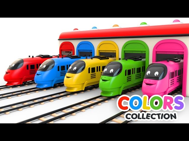 Colors for Children | Toy Trains - Colors Videos Collection class=