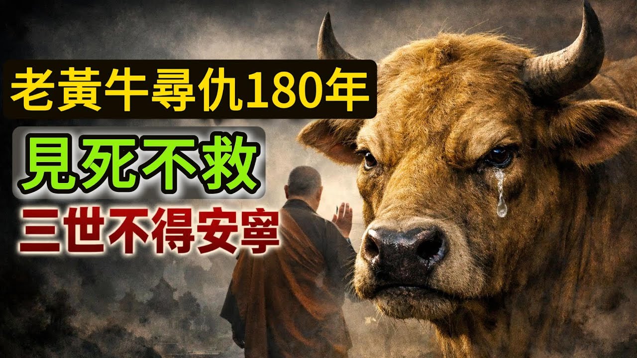 老黃牛附體尋仇180年，見死不救，三世不得安寧！因果可怕啊