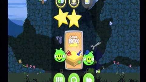 Bad Piggies 4-27 Flight In The Night 27 3 Star Walkthrough 搗蛋豬 4-27 3 星攻略