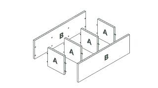 3 Cube Organizer