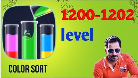Color sort level 1200-1202