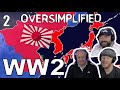 WW2 - OverSimplified (Part 2) REACTION!! | OFFICE BLOKES REACT!!