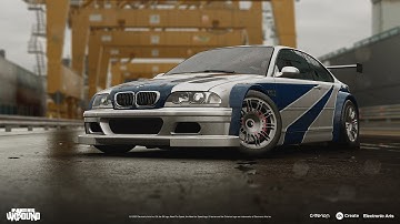 A Class BMW M3 GTR Legends Edition Build | NFS Unbound