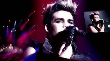 Adam Lambert - Outlaws of Love *IMPROVED AUDIO* Live at Ste Agathe - With Lyrics
