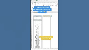 A Unique Way To Remove Duplicate Values From An Array | Advance Excel Formula | My Excel Greeks