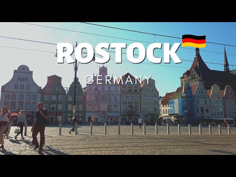 Rostock in 2 minutes | Rostock Historical Center | Travel Germany [4K]