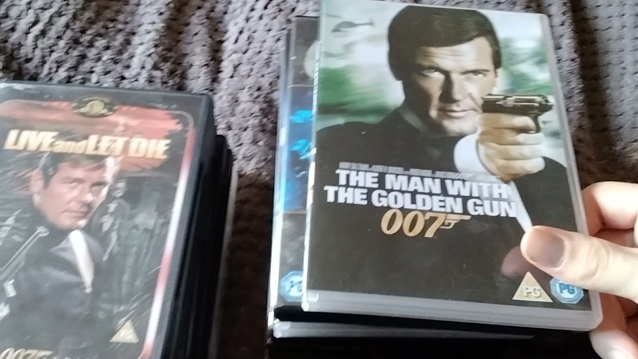 My James Bond DVD collection
