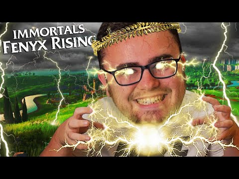 Becoming a SUPER POWERFUL GOD in IMMORTALS FENYX RISING