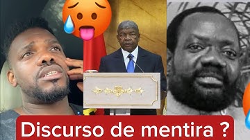 Live: Gilmario Vemba Respondeu o Discurso do Presidente João Lourenço! E a condecoração de savimbe