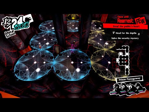 Persona 5 Royal - All Mementos Yellow & Blue Floor Puzzle