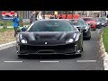 Supercars Arriving StreetGasm 2019! - DBS Superleggera, 488 Pista, 600LT, R8 V10, Performante,...