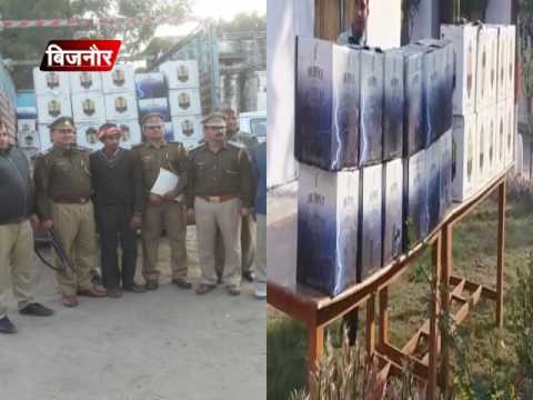 आबकारी पुलिस ने 40 लाख की अवैध शराब पकड़ी