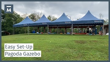 Easy Set-up of Our Pagoda Folding Gazebos | Mastertent®