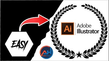 How To Create A Laurel Wreath Vector For Very Easy In ||Adobe Illustrator||