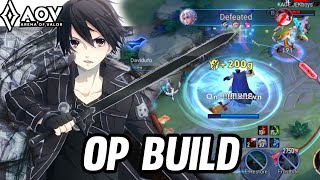 AOV : ALLAIN/KIRITO GAMEPLAY | OP BUILD - ARENA OF VALOR screenshot 4