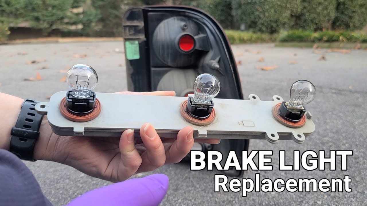 How to Replace your Brake Light Bulb - 2005 Chevy Trailblazer - YouTube