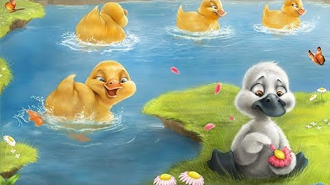 The Ugly Duckling English Story | Ducks stories | learning