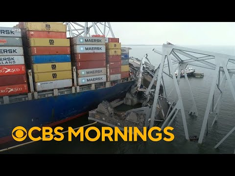 Investigation into Baltimore bridge collapse underway as port remains blocked