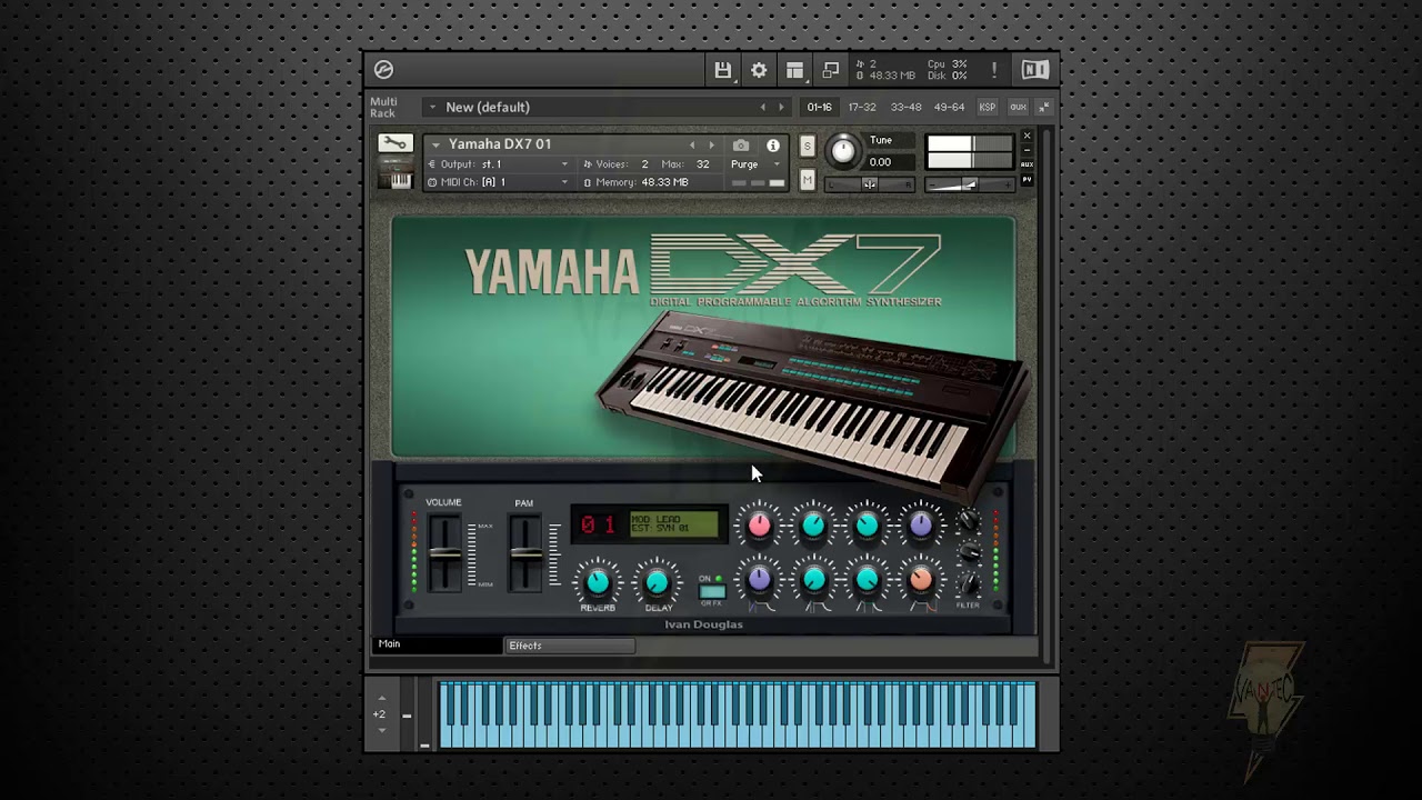 norctrack yamaha dx7