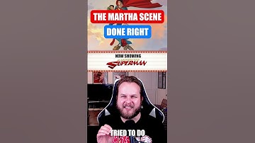 MY ADVENTURES WITH SUPERMAN - THE MARTHA SCENE DONE RIGHT #shorts #superman #dc