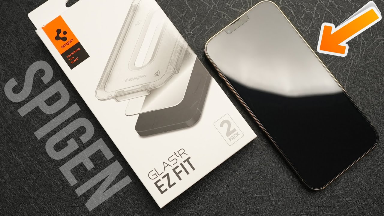 GLAS.tR EZ Fit  Sensor Protected Clear Spigen iPhone 15 Pro Max / 15 Pro