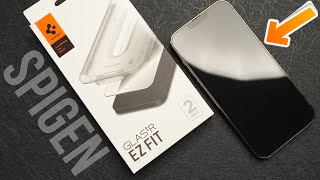 iPhone 13 Pro Max Spigen Tempered Glas.tR EZ Fit Screen Protector Review!